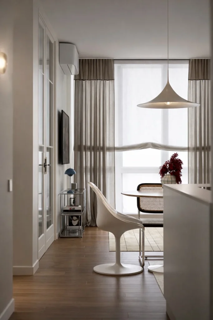 Working interior design project documentation